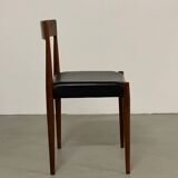 4x chaises à repas en palissandre de Morgens Kold années 1950