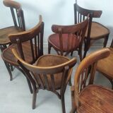 12 chaises bistrot Baumann