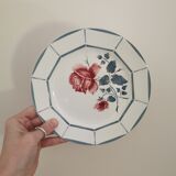 Retro plates Digoin Malmaison