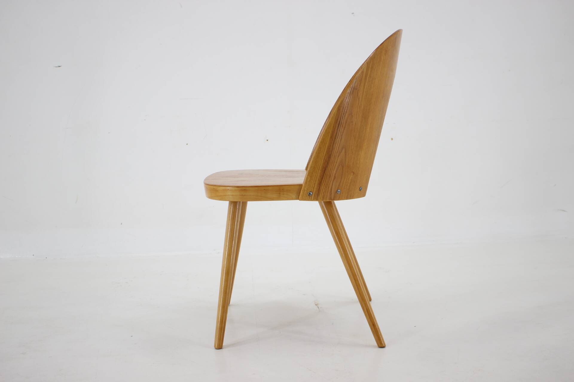 1960s Antonin Suman Chair in Walnut ,Czechoslovakia