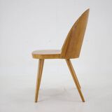 Chaise Antonin Suman des années 1960 en noyer, Tchécoslovaquie