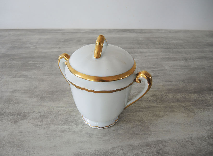 Old porcelain sugar maker of limoges jammet seignolles