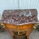 Secretary louis XV curved, varnish Martin, marquetry
