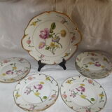 Set of plates and a dish