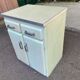 Meuble de cuisine buffet vintage années vert d'eau esprit mado