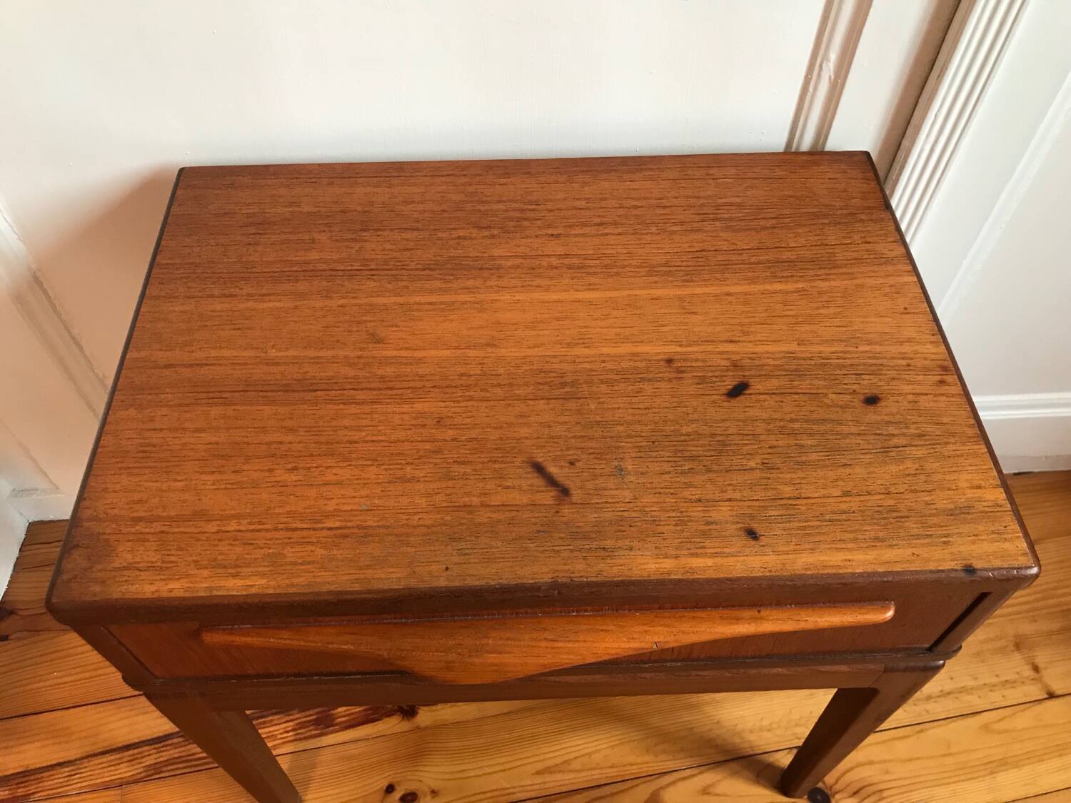 Scandinavian bedside table by Carlström & Co Möbel Fabrik vintage