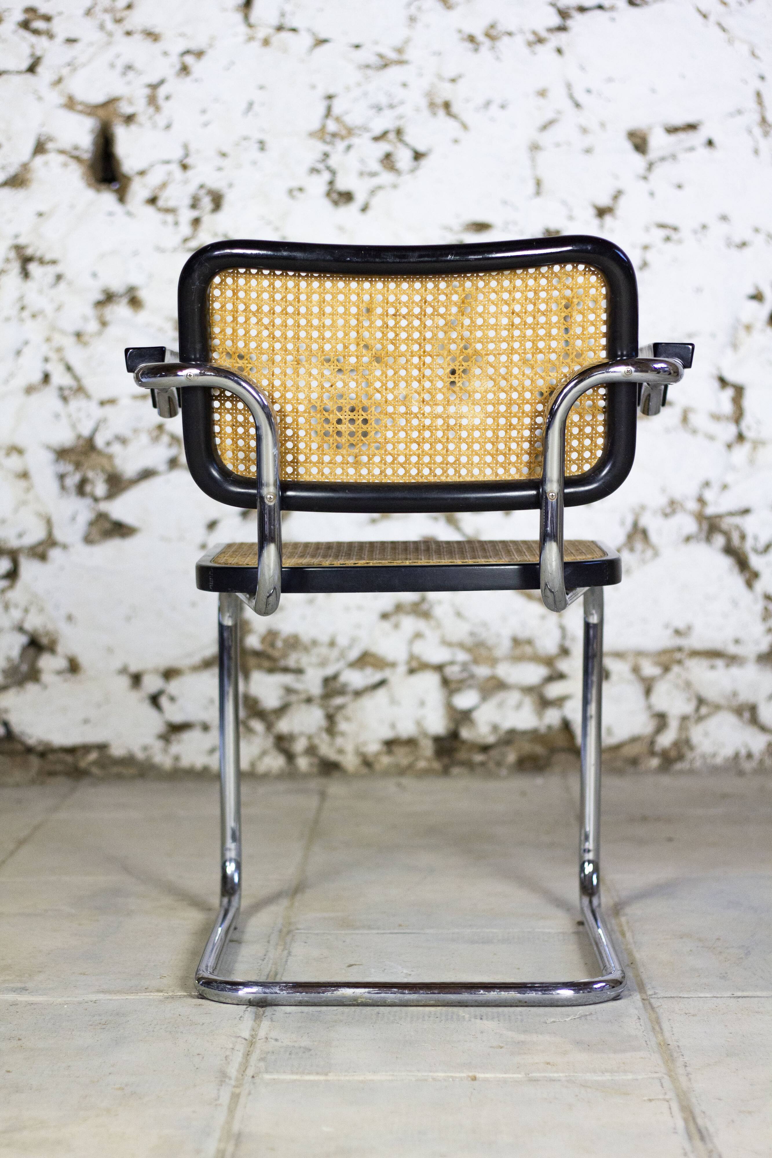 Cesca b64 armchair Marcel Breuer
