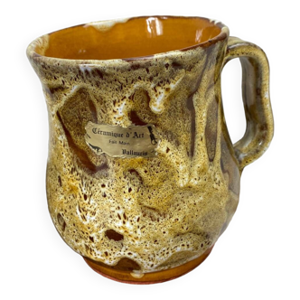 Vallauris FB ceramic pitcher