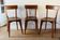 Set of 3 Luterma chairs from the 1950s, monobloc base.