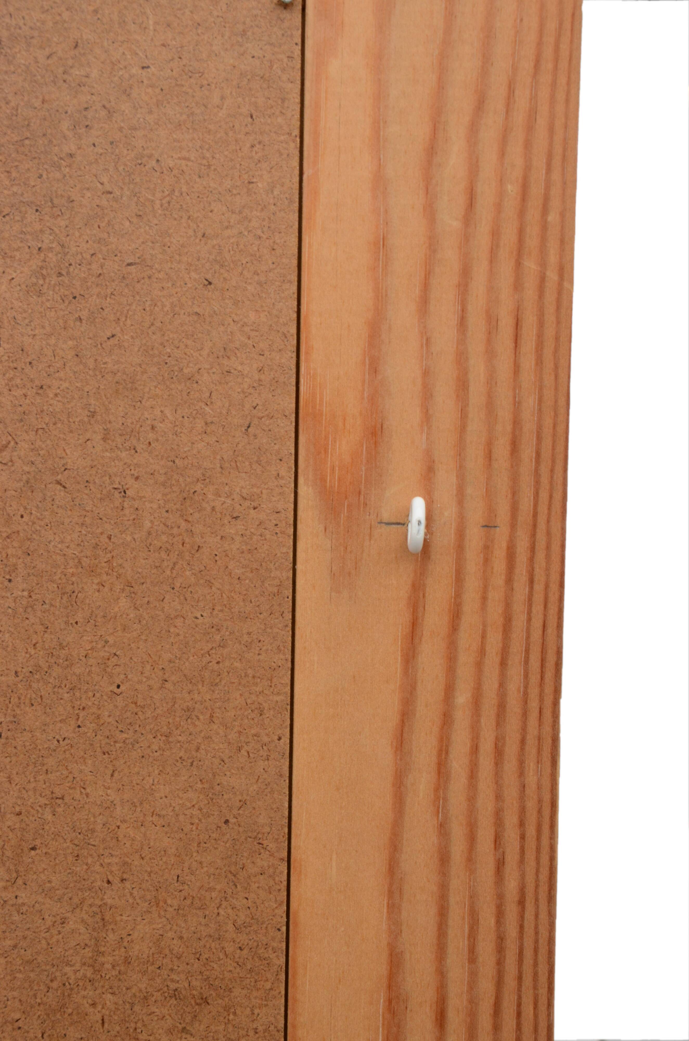 Pine mirror 118 x 75 cm in Scandinavian style