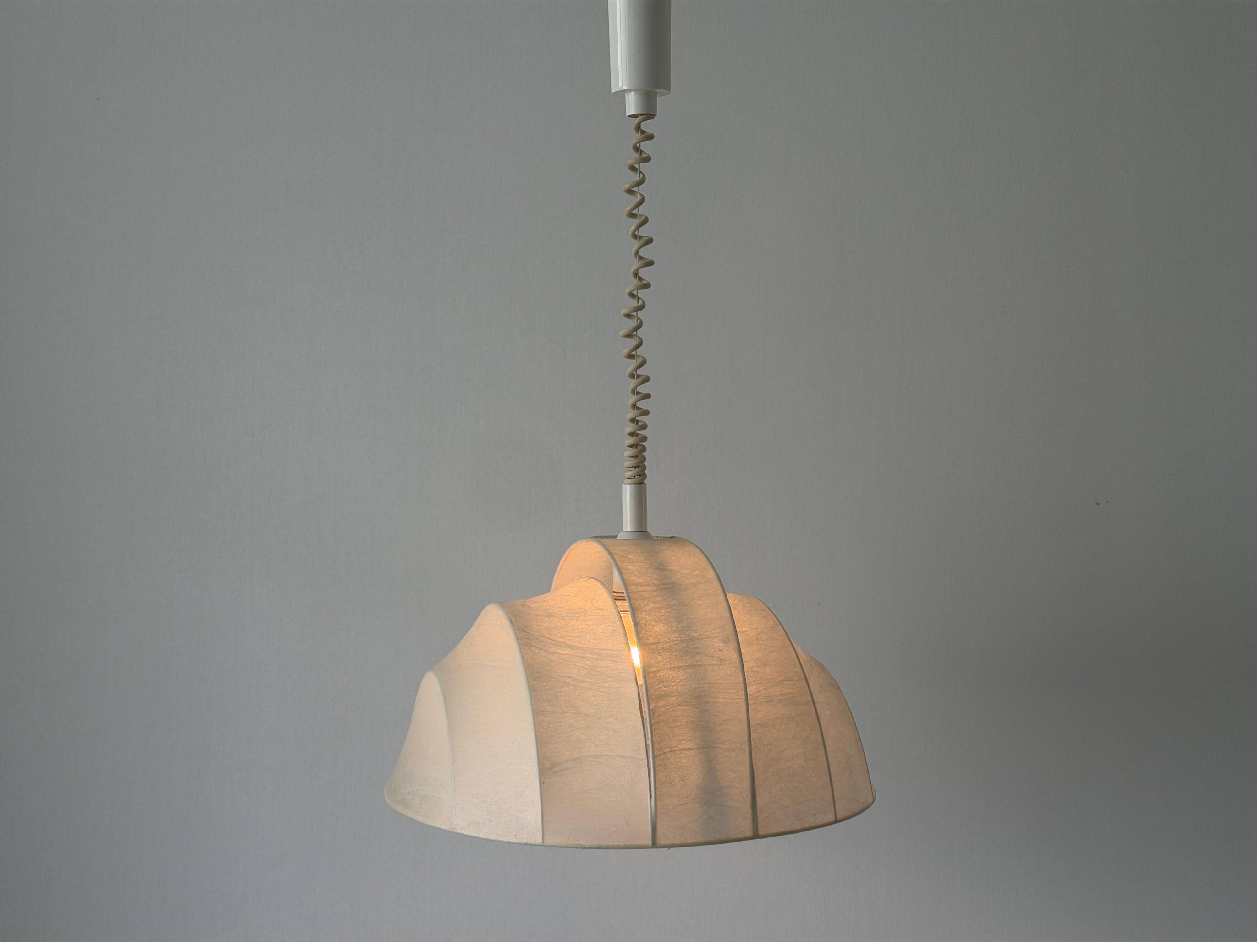 Cocoon ceiling light by GOLDKANT, 1960s, Germany