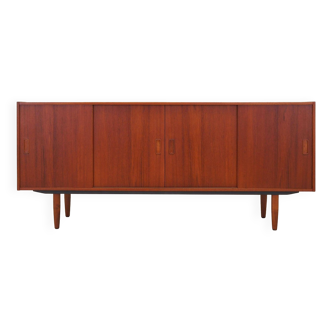 Buffet en teck, design danois, années 1970, production : Danemark