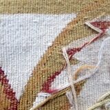 French carpet Aubusson handmade 122x186cm 1980