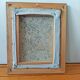Small Painting Oil on Canvas Framed Still Life Flowers J. Justin Collection Signed