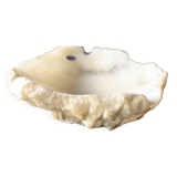 Alabaster pocket emptier/ashtray