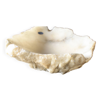 Alabaster pocket emptier/ashtray