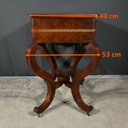 Coiffeuse en Ronce d’Acajou, époque Restauration – Début XIXe