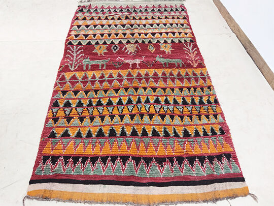 260x148cm Moroccan Berbere Carpet