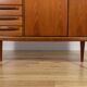 Buffet haut en teck des années 60 par John Herbert pour A. Younger Ltd.