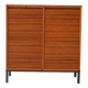 Classeur vintage avec portes à tambour