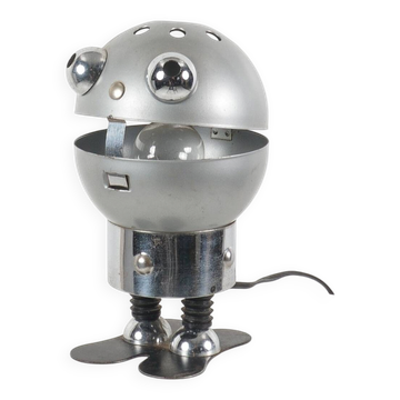 Travail américain - Lampe robot, USA, 1970 - Édition Satco - Métal