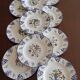 Flat plates "Vieux Rouen" Longwy