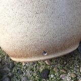 Vase from West Germany in degraded beige & brown