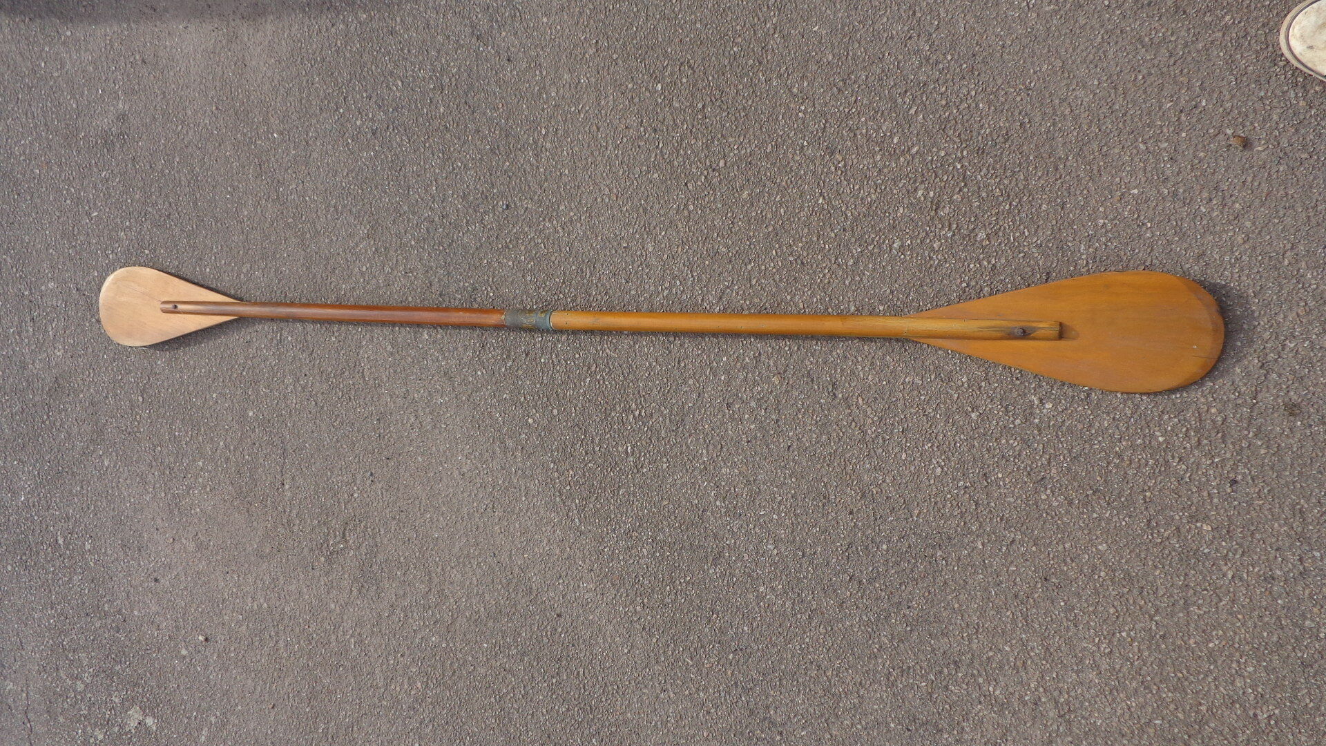 Wooden nautical oar
