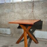 Solid elm table
