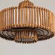 Rattan pendant light 60'