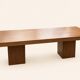 Large mahogany coffee table 1970
