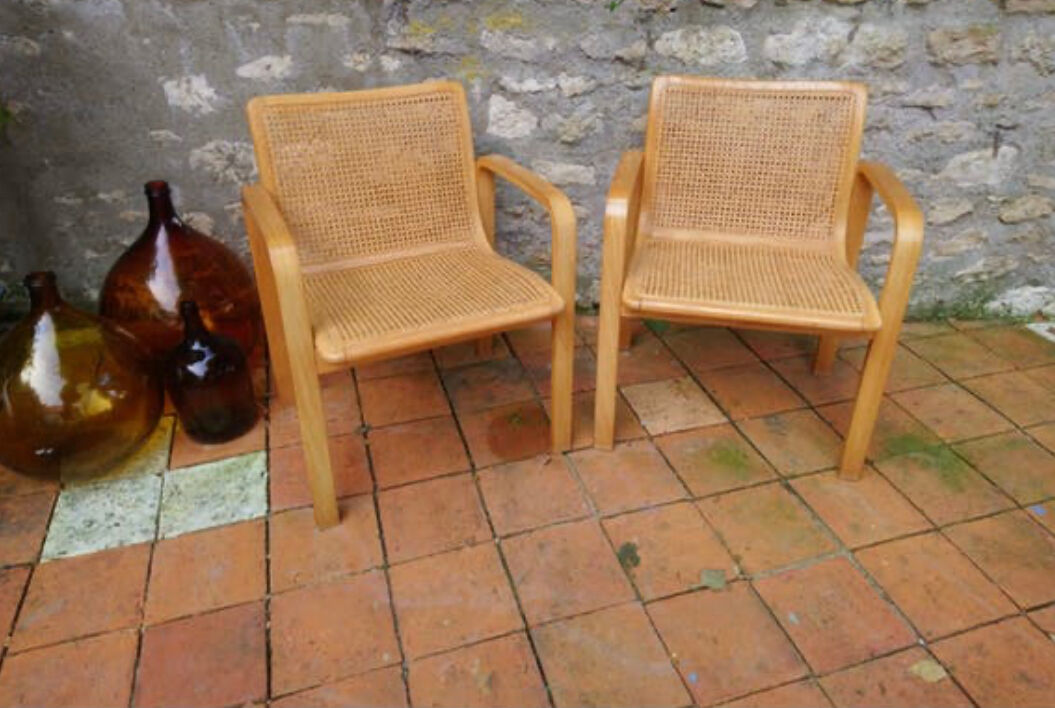 Pair of scandinavian armchairs