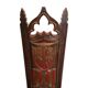 Spanish hand carved Gothic Style Chair, 1st half 1900s