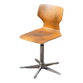 Vintage adjustable Pagholz workshop chair – 1970s industrial design
