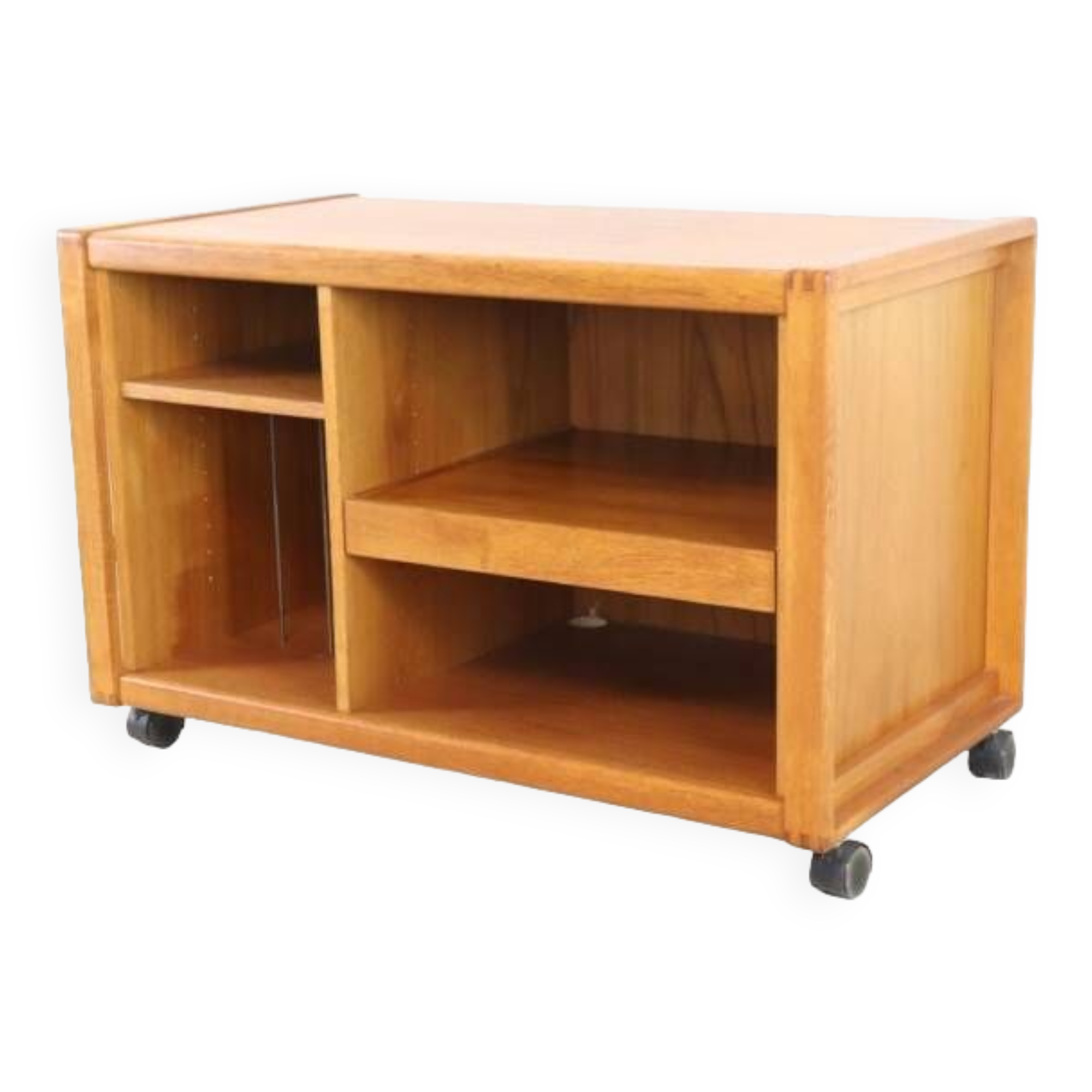 vintage teak deens Audiomeubel / platenspeler kast 'Virum'
