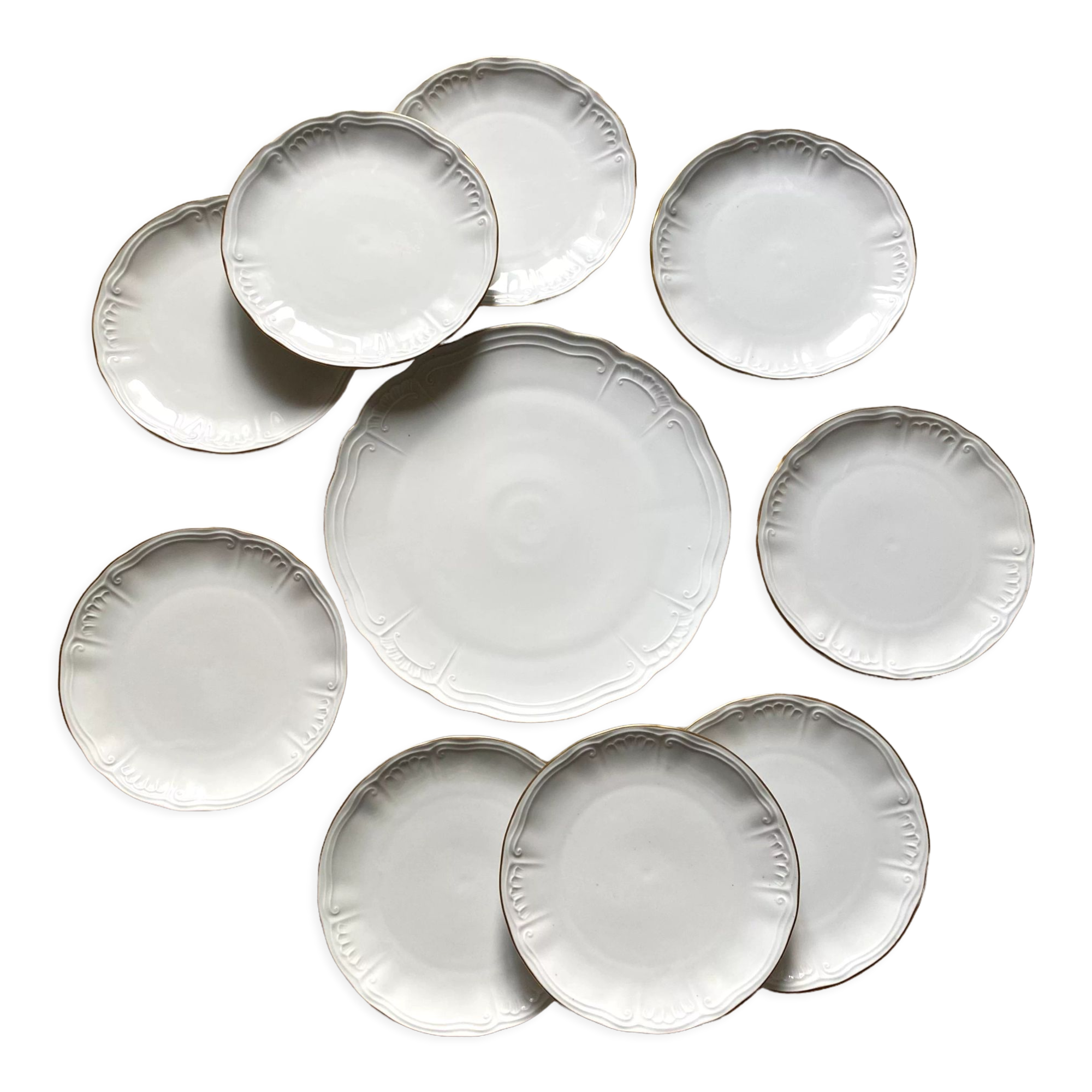 Bavaria porcelain plate and dish dessert service