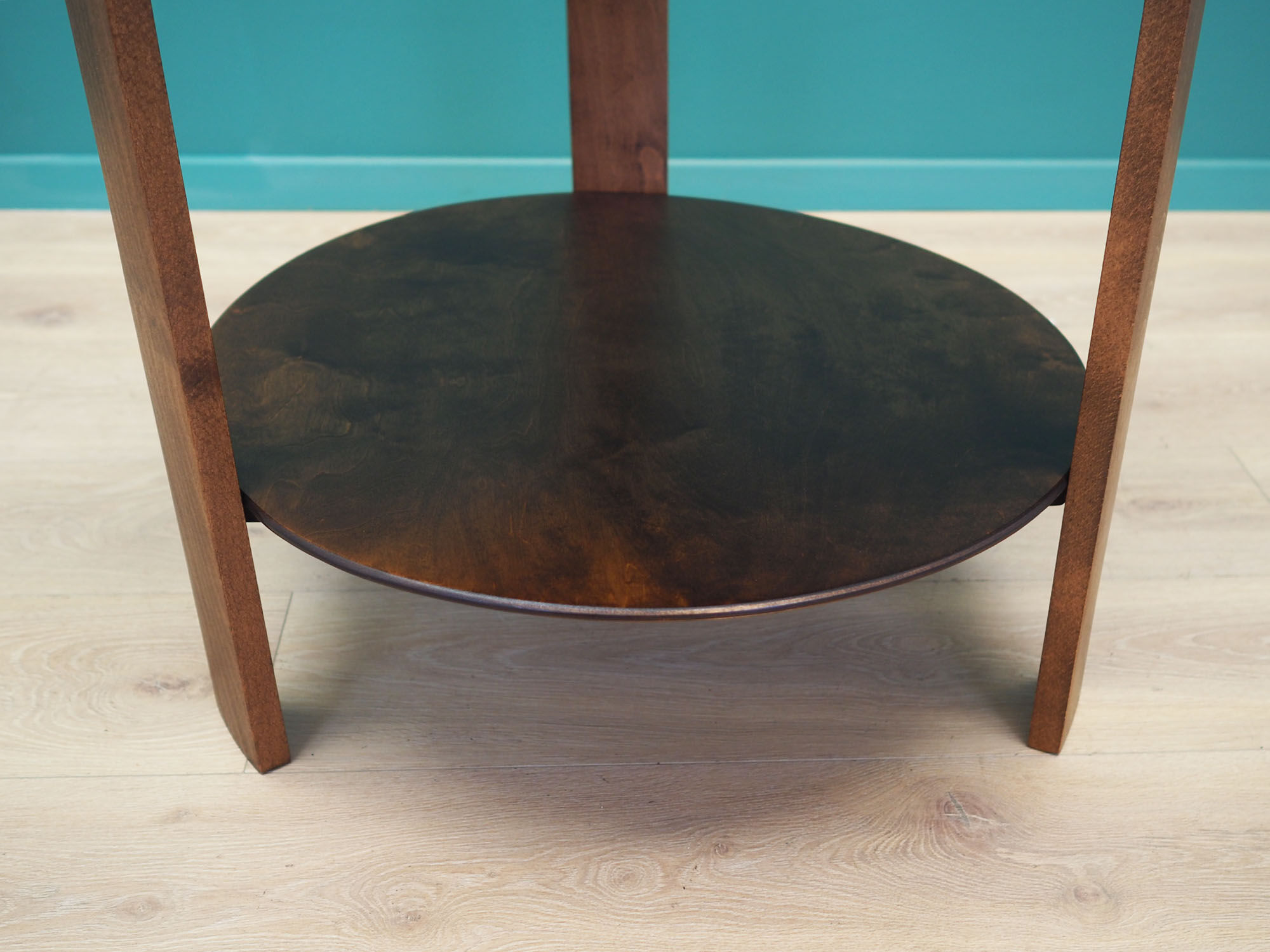 Walnut coffee table, danish design, 1970s, made in denmark