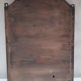 Louis Philippe mirror, mahogany, gendarme hat