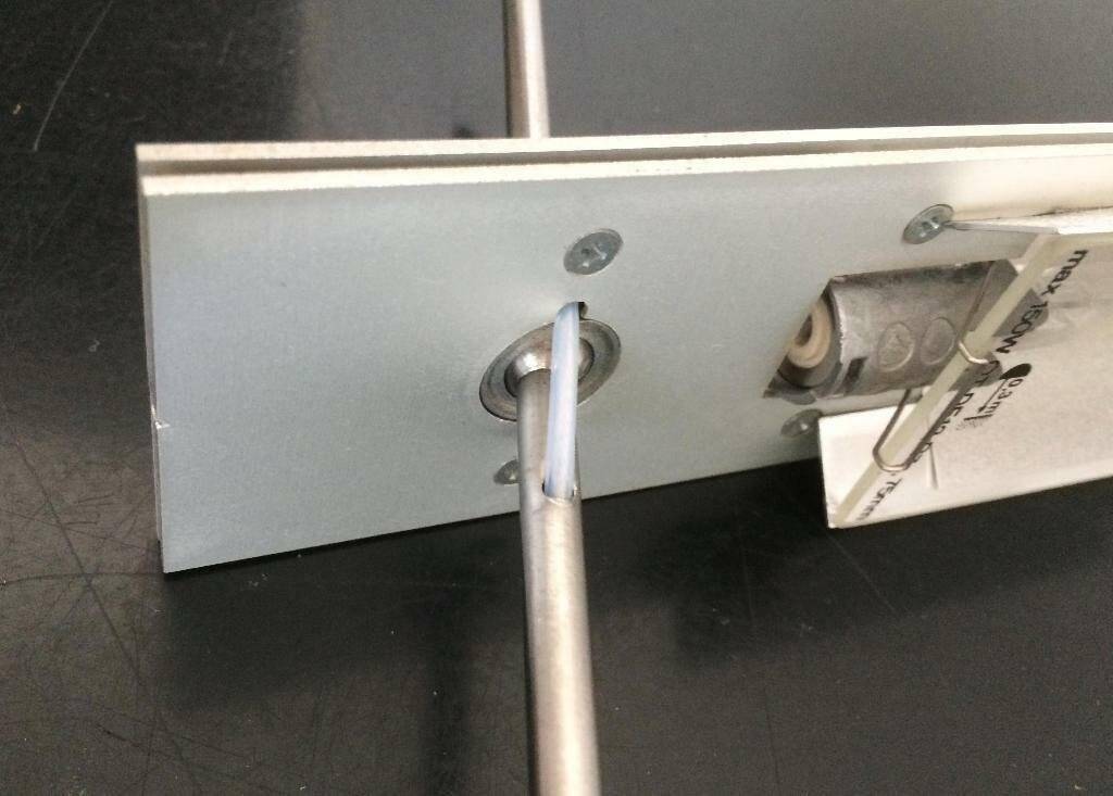 Postmodern German ceiling lamp Wandering Finger by Ingo Maurer for M Design, 1990s.