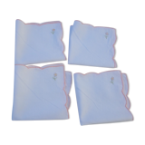 4 vintage towels