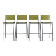 Ensemble de quatre tabourets de bar par Tito Agnoli pour Pierantonio Bonacina