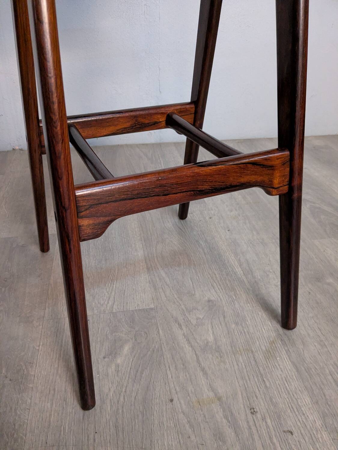 Rosewood stool Éric Buck 1960
