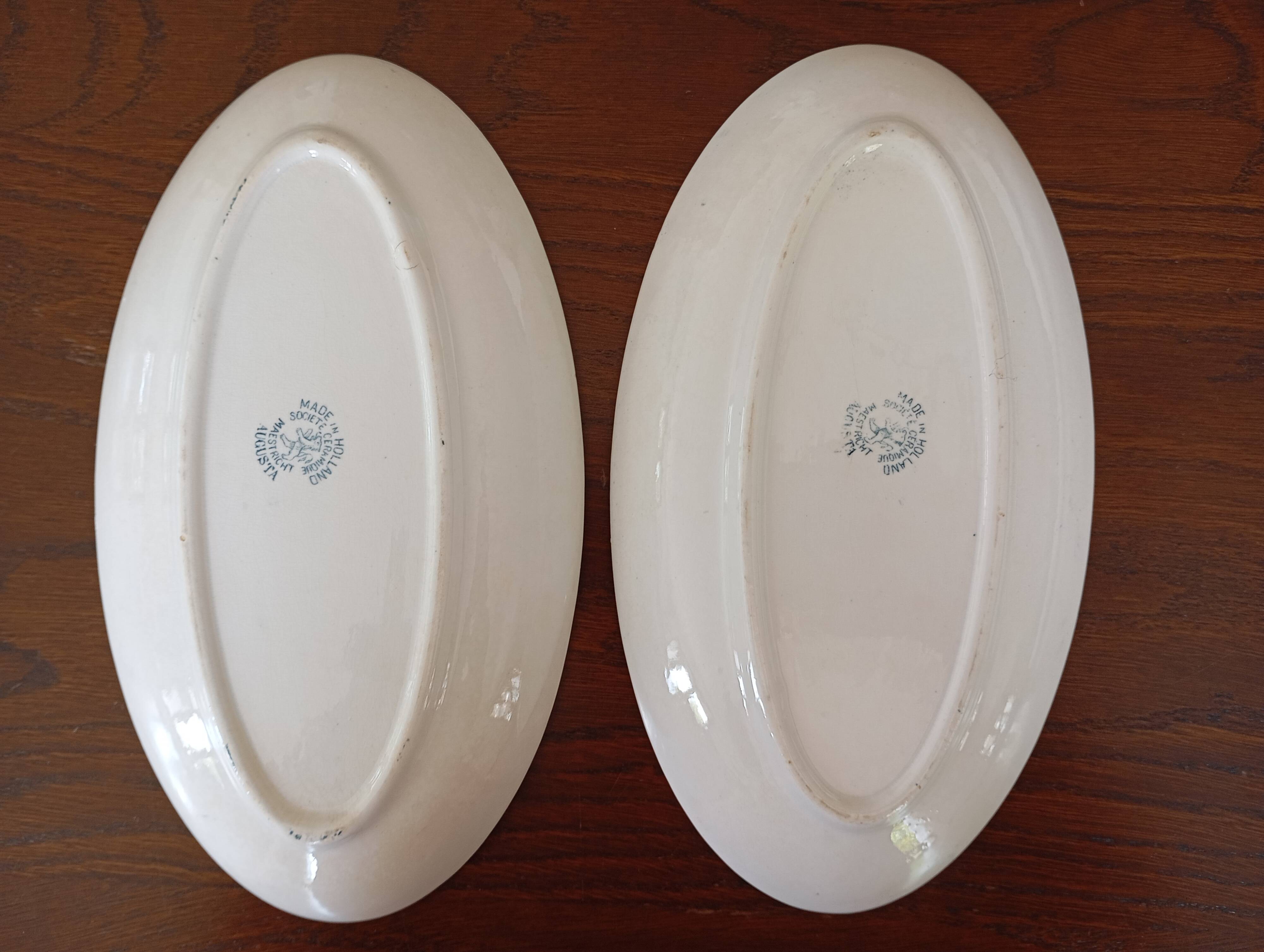 Iron earth bowls "Augusta" Société Céramique Maestricht