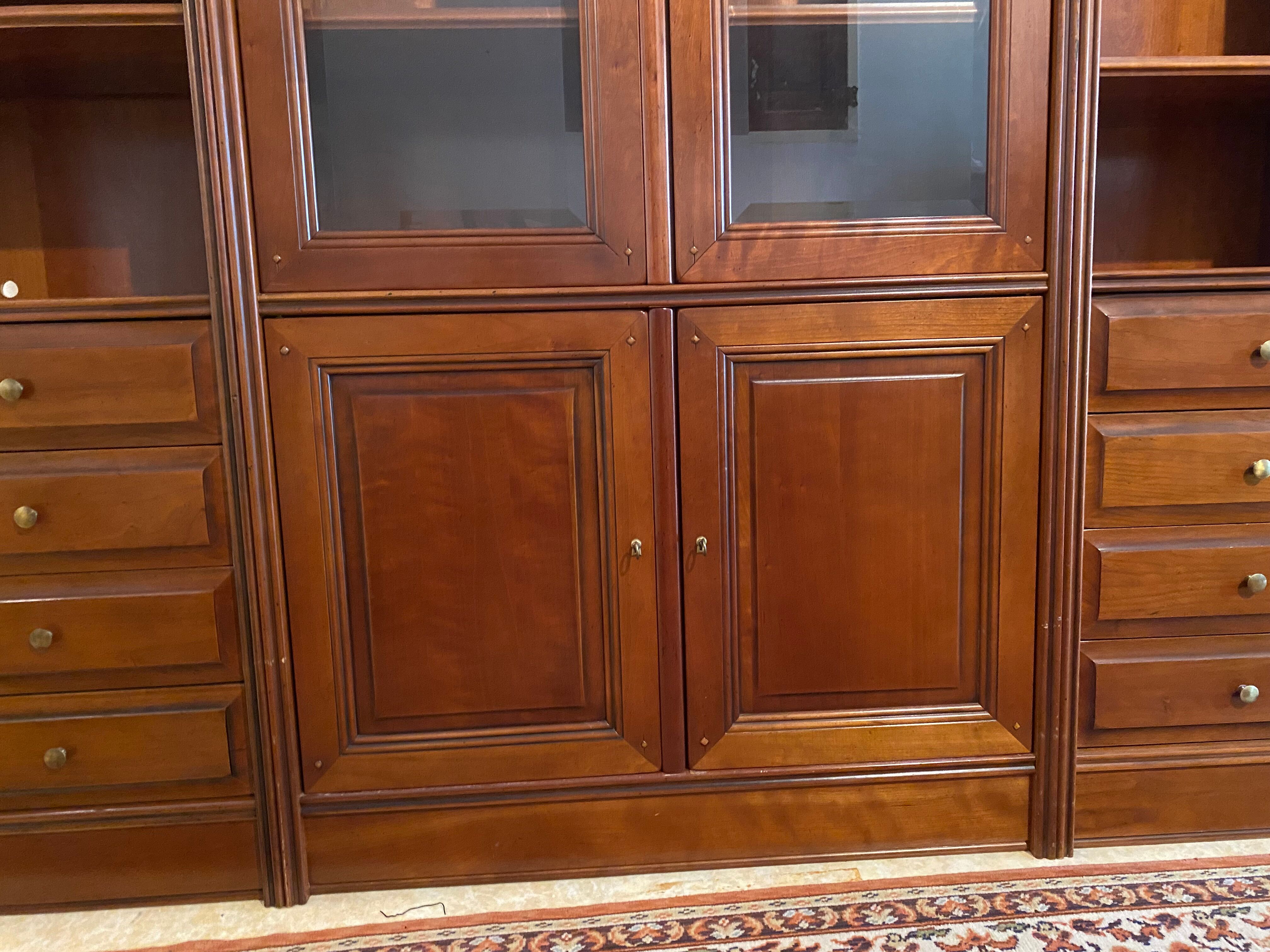 Library/cherry cabinet