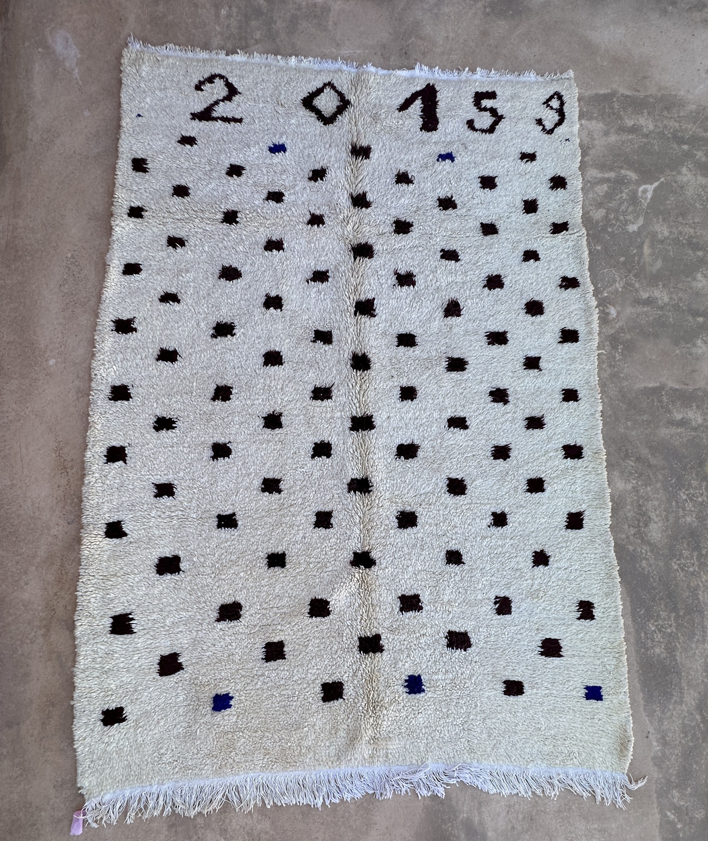 Vintage carpet Beni Ourain 183 x 270 cm