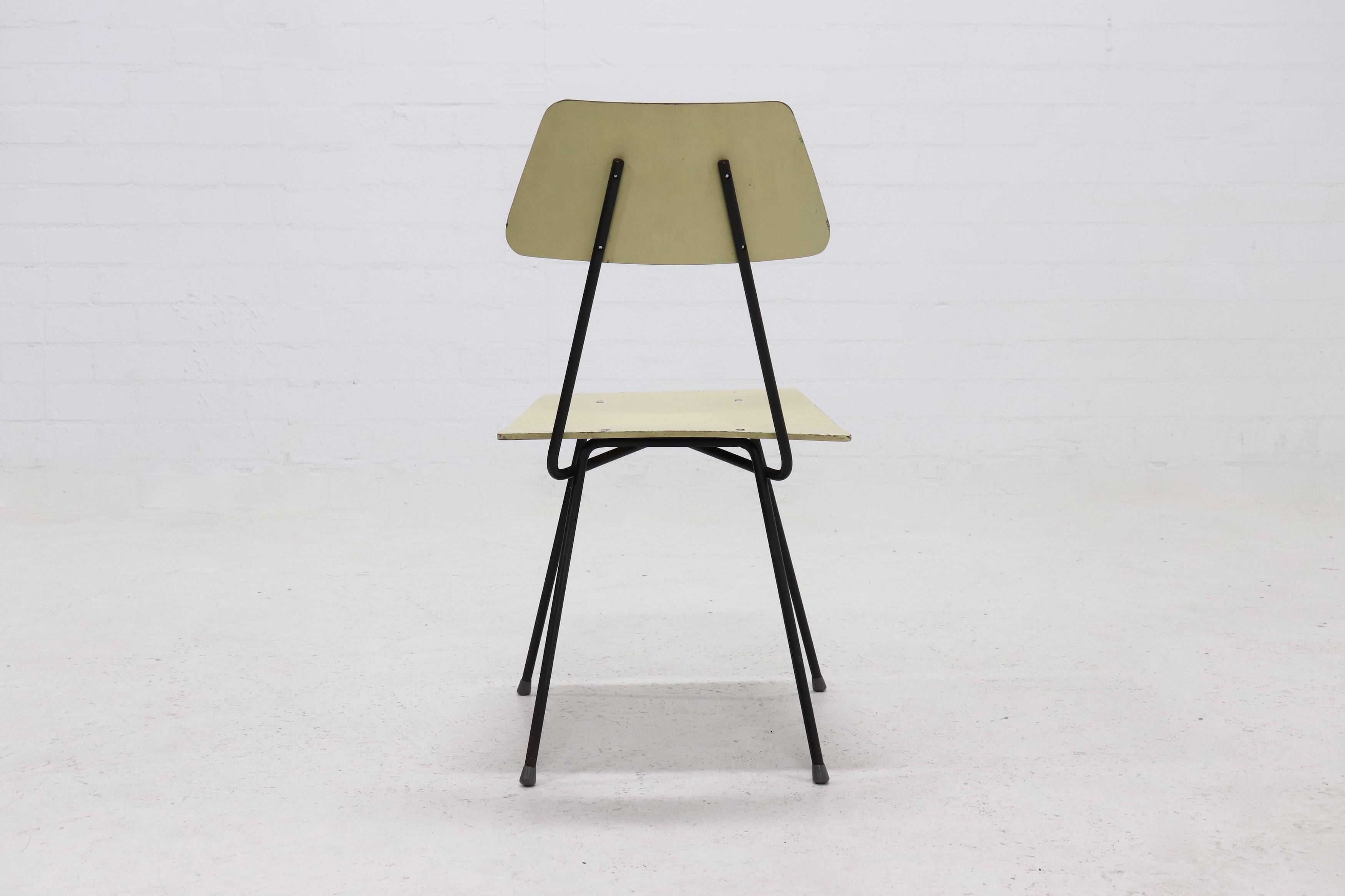 Rare Side Chair by Rob Parry for Dico Netherlands 1950s