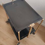 Vintage folding dessert table made in France.