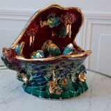 Shell lamp oysters Vallauris 70s