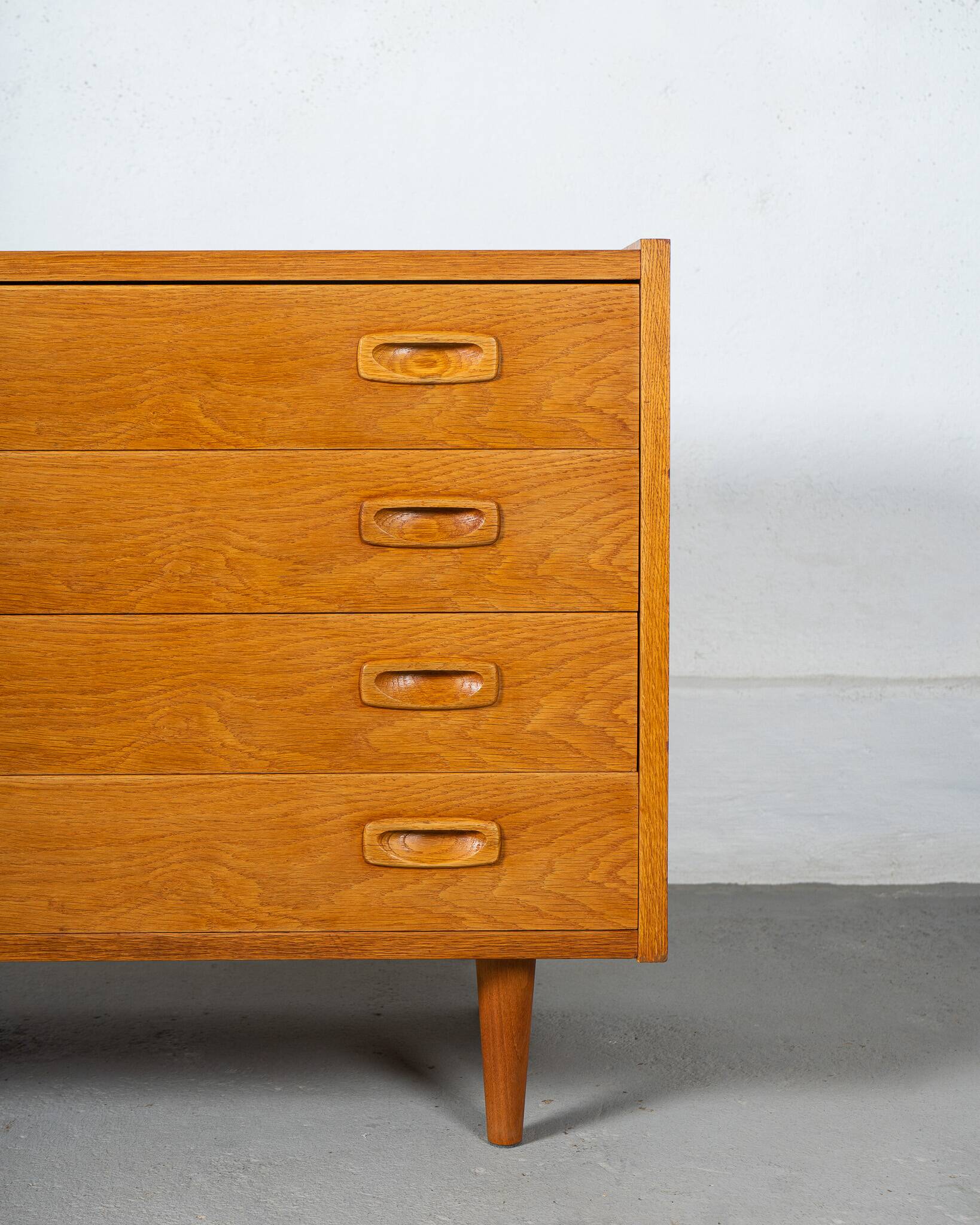 Mid Century Danish Commode made of oak by PS System