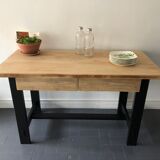Vintage farm table